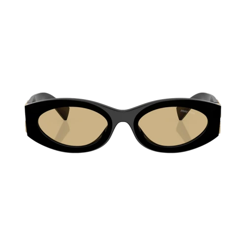 Miu Glimpse Sunglasses 'Black'