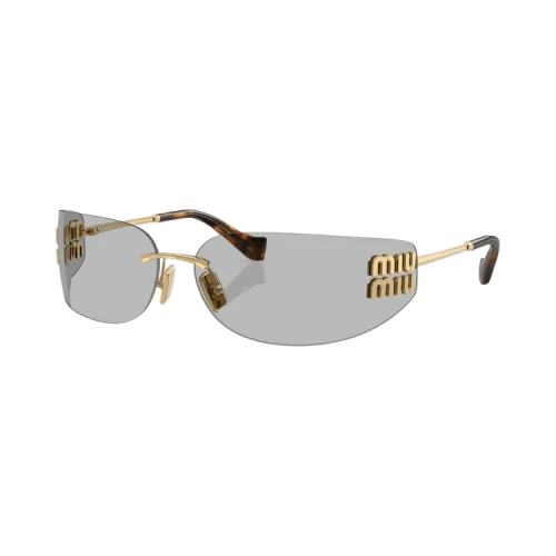 Miu Frameless Sunglasses 'Tan'