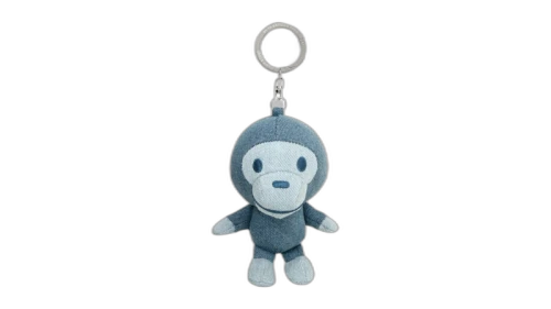 BAPE Baby Milo Plush Keychain Navy
