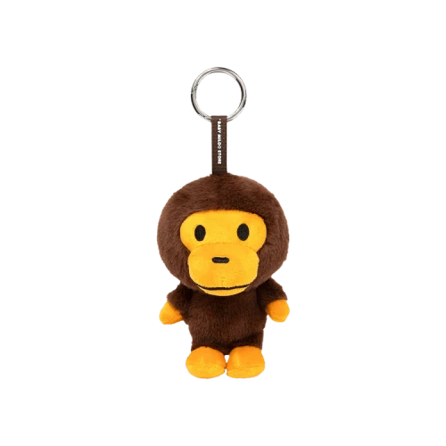 Baby Milo Store Milo Plush Keychain 'Brown'