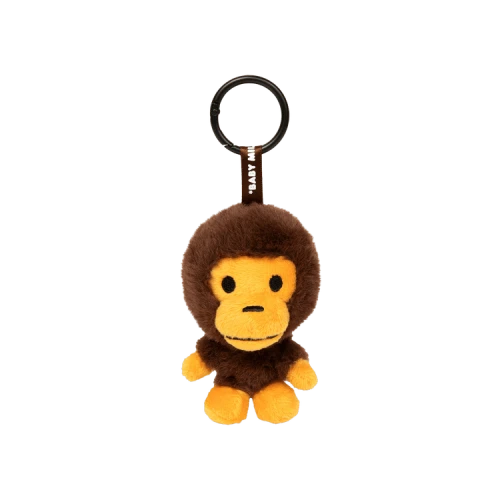 Baby Milo Store Milo Plush Keychain 'Brown'