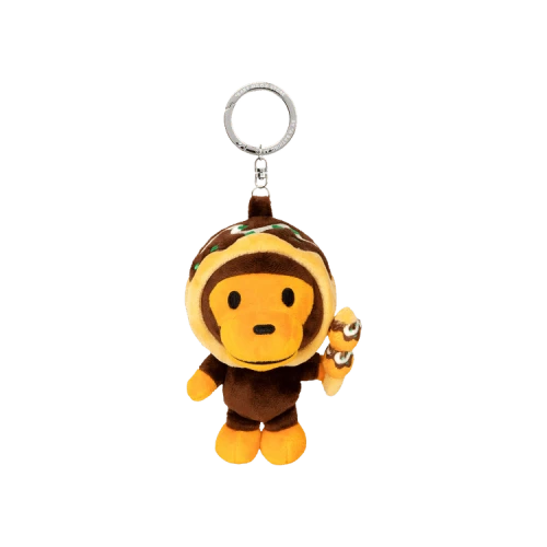 Baby Milo Store Milo Plush Keychain 'Brown'