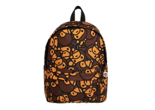 BAPE Baby Milo Backpack Brown/Multicolor
