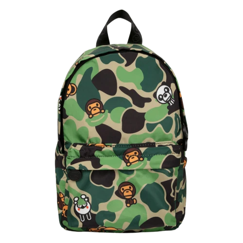 Baby Milo Store Milo Soft Mini Backpack 'Green/Black'