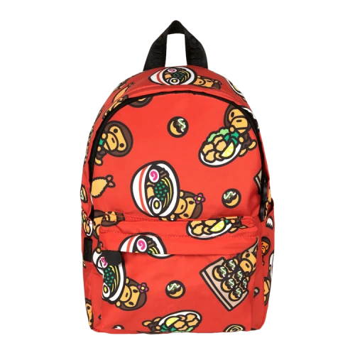 Baby Milo Store Milo Small Backpack 'Red/Black'