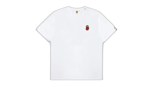 BAPE Women's Baby Milo Apple Tee White
