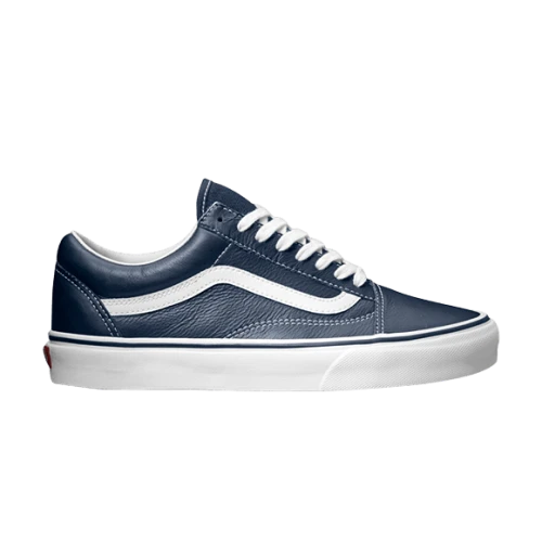 Vans Old Skool Leather Dress Blue