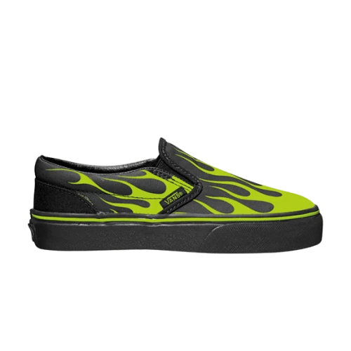 Vans Kids Classic Slip-on Neon Flame