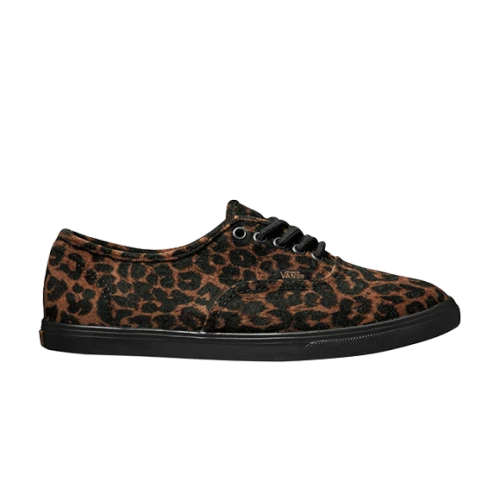Vans Authentic Lo Pro (Suede) Leopard Black