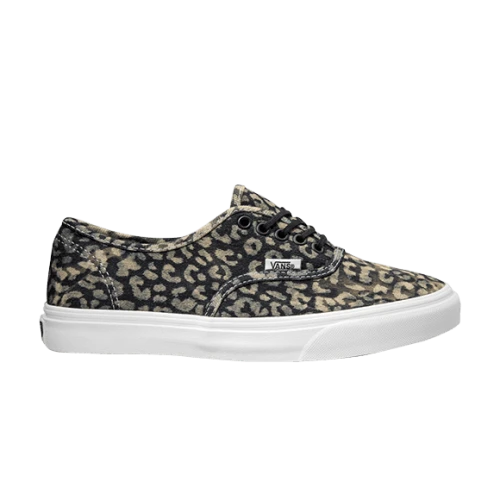 Vans Authentic Slim Washed Leopard/ Black