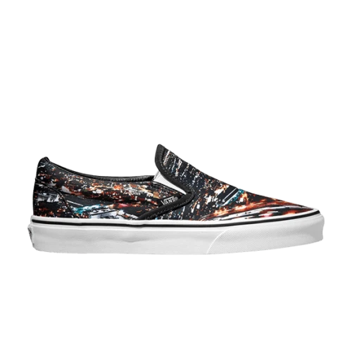 Vans Classic Slip-on (City) Black/ True White