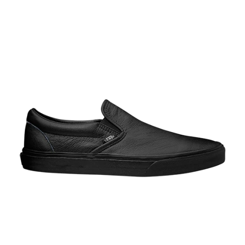 Vans Classic Slip-on (Premium Leather) Black