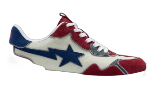 BAPE A Bathing Ape Road Sta Express Red Multi