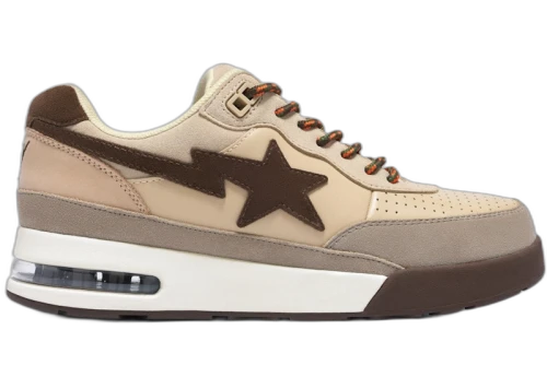 BAPE A Bathing Ape Road Sta #1 Beige Brown