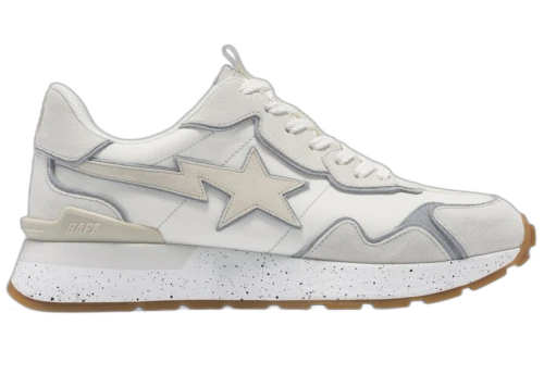 BAPE A Bathing Ape Road Sta Express #1 White Grey Gum