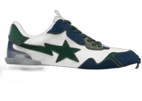 BAPE A Bathing Ape Road Sta Express #2 Green Multi