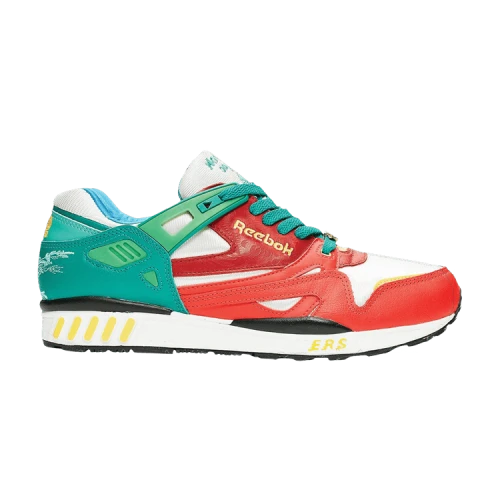 Sneakersnstuff x Reebok ERS 5000 'White Red Turquoise'