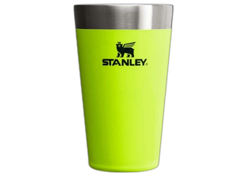 Stanley The Neon Collection Adventure Stacking Beer 16oz Pint Neon Yellow