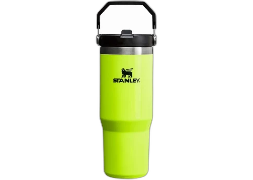 Stanley The Neon Collection IceFlow Flip Straw 30oz Tumbler Neon Yellow