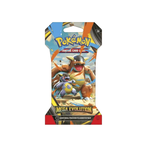 Pokémon Mega Evolution Sleeved Booster Pack (Mega Kangaskhan Artwork)