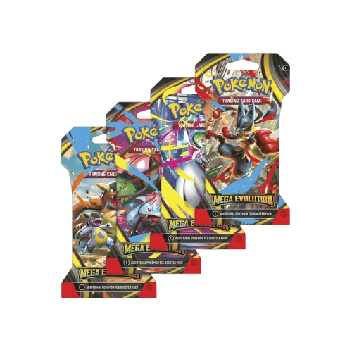Pokémon Mega Evolution Sleeved Booster (1 Pack)