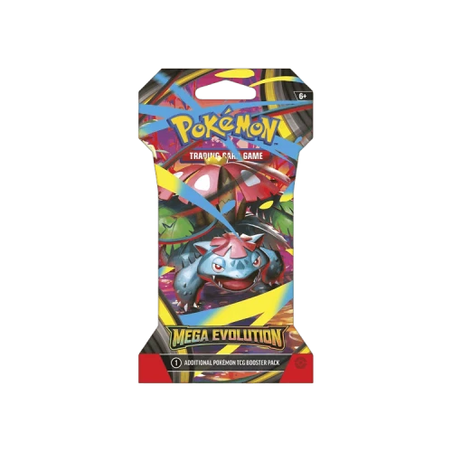 Pokémon Mega Evolution Sleeved Booster Pack (Mega Venusaur Artwork)