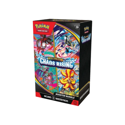 Pokémon Mega Evolution: Chaos Rising Booster Bundle (6 Packs)