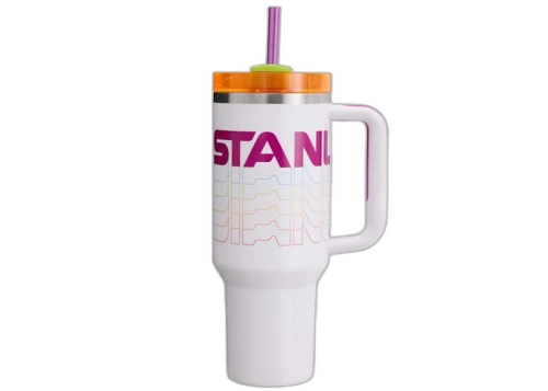 Stanley The Reverb Collection Flowstate Quencher 40oz Tumbler Frost Reverb