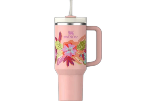 Stanley The Mother's Day Flowstate Quencher 40oz Tumbler Sorbet Tropic