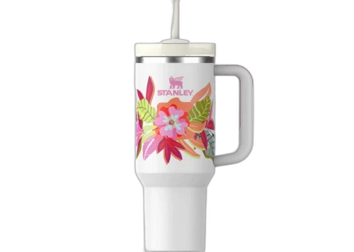 Stanley The Mother's Day Flowstate Quencher 40oz Tumbler Frost Tropic