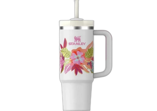 Stanley The Mother's Day Flowstate Quencher 30oz Tumbler Frost Tropic