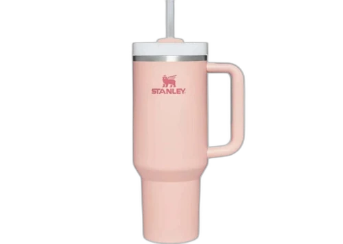 Stanley Flowstate Quencher 40oz Tumbler Pink Dusk