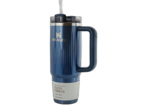 Stanley The Quencher H2.0 Fluted Tumbler Glacial Blue Shine