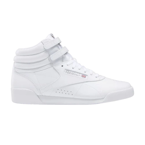 Reebok Freestyle High Big Kid 'Triple White'