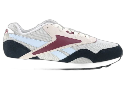 Reebok Classic Nylon Plus Black Steely Fog Classic Maroon