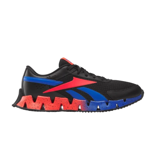 Reebok Zig Dynamica 2 Big Kid 'Black Cobalt Cherry'