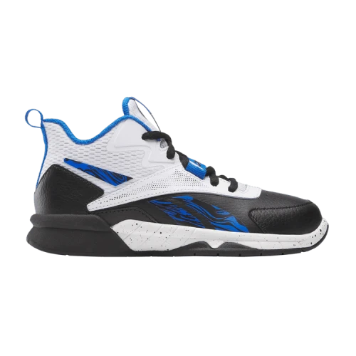 Reebok More Buckets Little Kid 'White Electric Cobalt'