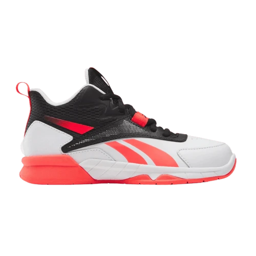Reebok More Buckets Little Kid 'White Neon Cherry'