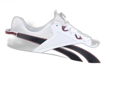 Reebok Lite Plus 3 White Black Classic Maroon