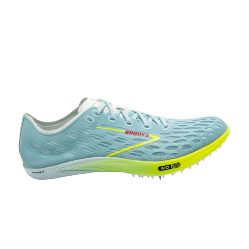 Brooks ELMN8 7 Blue Glow Nightlife Red