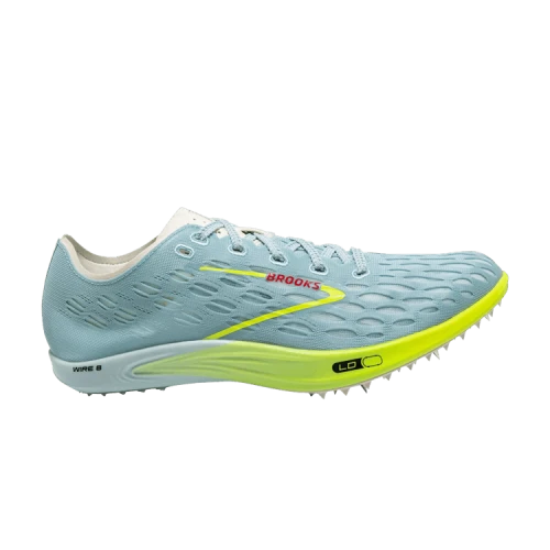 Brooks Wire 8 Blue Glow Nightlife Red