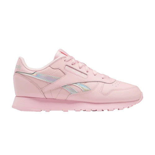 Reebok Classic Leather Big Kid 'Pink Glow Iridescent'