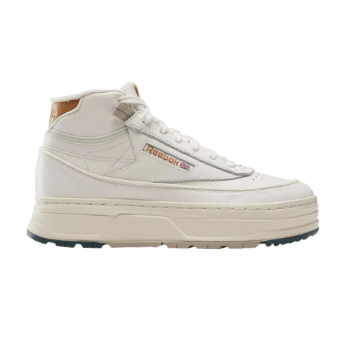 Reebok Club C Geo Mid 'Chalk Court Brown' (Women's)