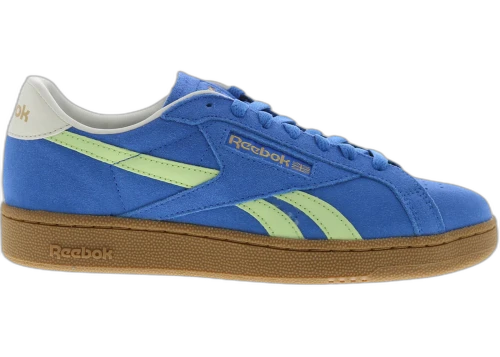 Reebok Club C Grounds UK Kinetic Blue Astro Lime