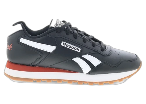 Reebok Glide Black White Brick Red (Women's)