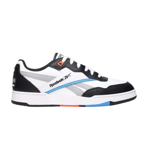 Reebok BB4000 2 'Black White Pump Orange'