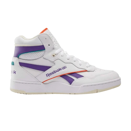 Reebok BB4000 2 Mid 'White Dynamic Purple'