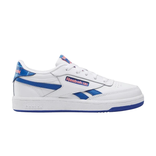 Reebok Club C Revenge Little Kid 'White Vector Blue Digital Coral'