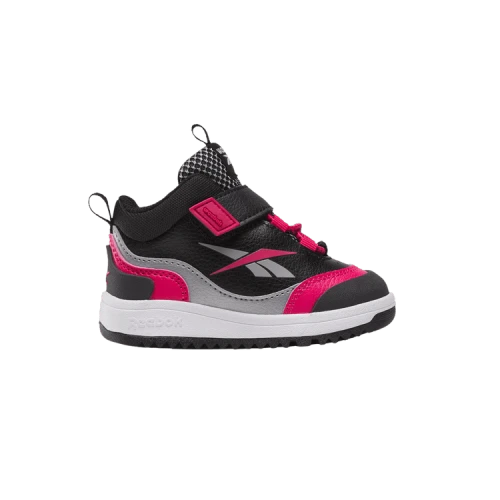 Reebok Weebok Storm X Toddler 'Black Bold Pink Grey'