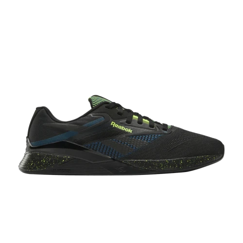 Reebok Nano X4 'Black Blue Digital Lime'